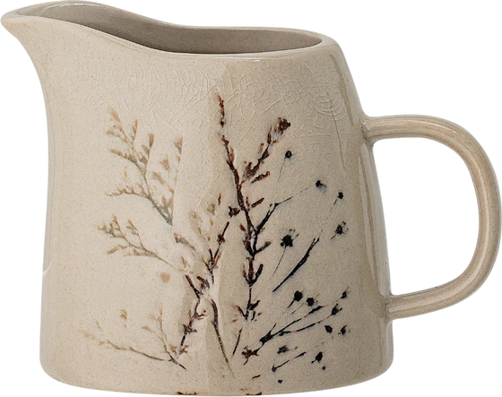 Milchkännchen Steingut Bea Natur Bloomingville – Unikat Design
