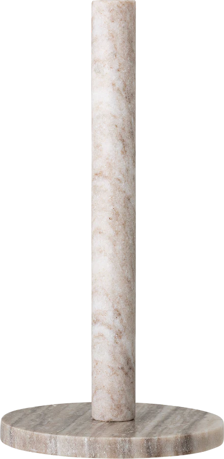 Küchenrollenhalter Marmor Bloomingville Emy Natur Unikat