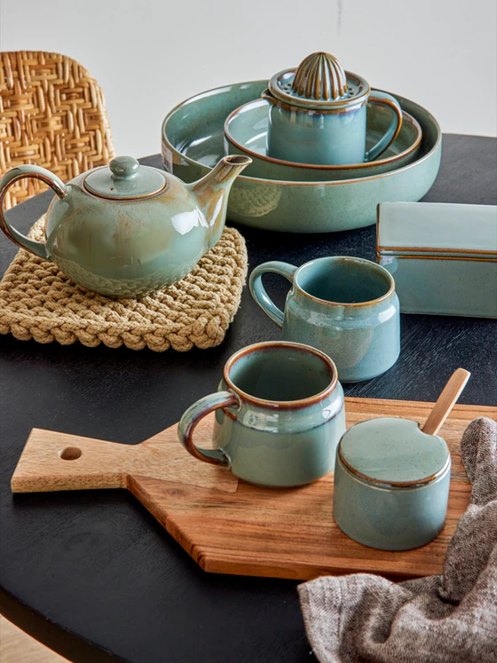 Butterdose Steingut Grün Bloomingville Pixie – Einzigartiges Design