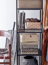 Aufbewahrungskorb-Set Bloomingville Wilja Natur Tannenholz Unikat