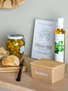 Butterdose Bloomingville Hanyu Braun Steingut Bambusdeckel