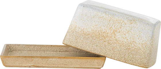 Butterdose Steingut Paula Natur Bloomingville – Einzigartiges Design