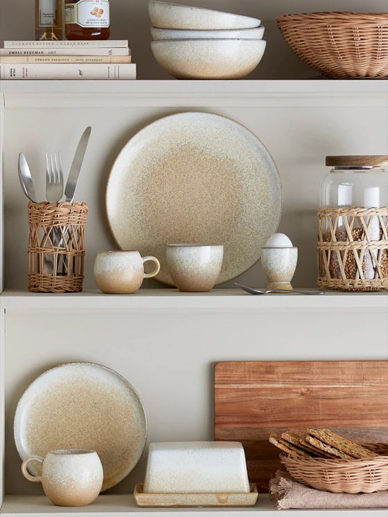 Butterdose Steingut Paula Natur Bloomingville – Einzigartiges Design