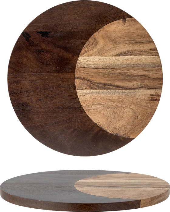 Schneidebrett Bloomingville Mattis Akazie Braun – Unikat aus Mangoholz