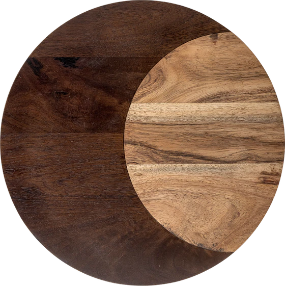 Schneidebrett Bloomingville Mattis Akazie Braun – Unikat aus Mangoholz