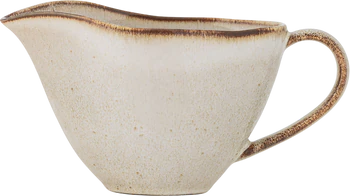 Sauciere Bloomingville Sandrine Natur Steingut Unikat