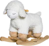 Schaukeltier Schaf Weiß Bloomingville Laasrith – Kuscheliges Polyester