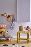 Kinderzimmerteppich Leopard Bloomingville Naffie Braun Jute