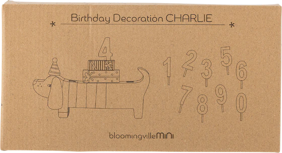 Geburtstagszug Bloomingville Charlie Braun FSC®100% Holz