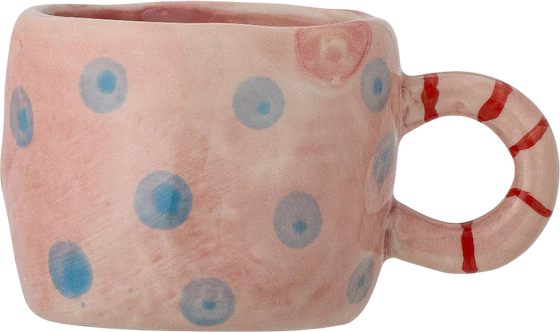 Kindertasse Bloomingville Nini Rose Steingut – Spülmaschinenfest