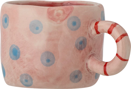 Kindertasse Bloomingville Nini Rose Steingut – Spülmaschinenfest