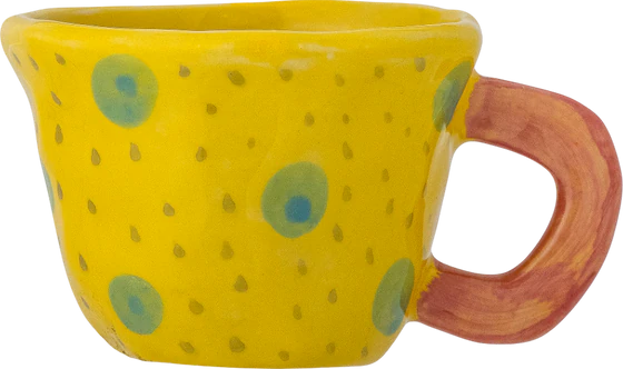 Kindertasse Steingut Gelb Nini Bloomingville MINI Robust