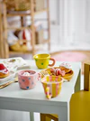 Kindertasse Steingut Gelb Nini Bloomingville MINI Robust