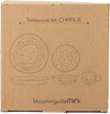 Kindergeschirr-Set Bloomingville Charlie Blau Steingut Robust