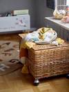 Rundteppich Kinderzimmer Bloomingville Dinne Jute Braun 130cm