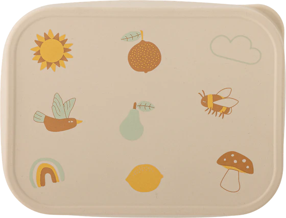 Kinder-Brotdose Bloomingville Agnes Edelstahl Natur BPA-frei