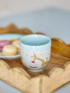 Kindertasse Steingut Blau Bloomingville MINI Celebrate – Spülmaschinengeeignet