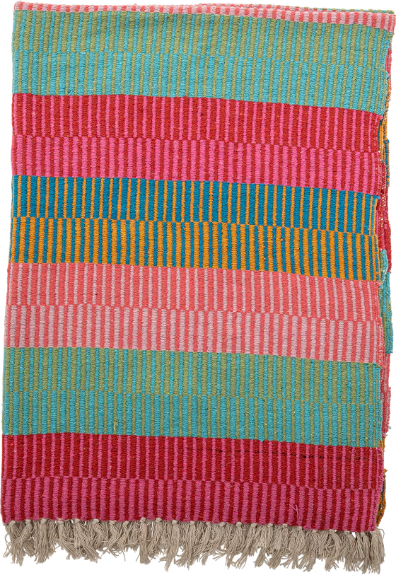 Wohn- und Kuscheldecke Bloomingville Isnel Grün Recycelt