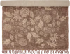 Wohnteppich Bloomingville Malu Braun Baumwolle – Florales Design