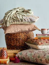 Handgefertigter Sitzhocker Bloomingville Braun Abaca Unikat