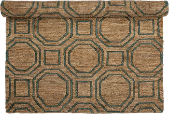 Gewebter Teppich Jute Natur Bloomingville Fry – Handgewebt