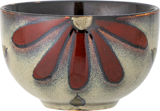 Servierschale Steinzeug Bloomingville Samran Braun Unikat