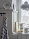 Set aus Milchkännchen und Zuckerdose Bloomingville Wendy Weiß Steingut