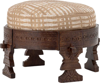 Multifunktionaler Hocker Bloomingville Paloma Mango Braun
