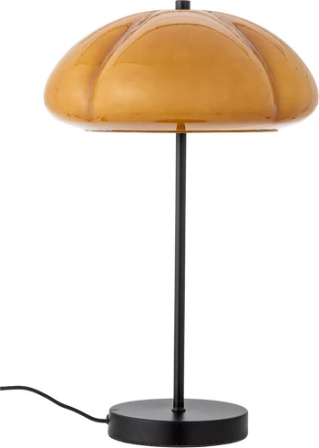 Tischleuchte Bloomingville Kinoko Gelb – Mediterranes Design