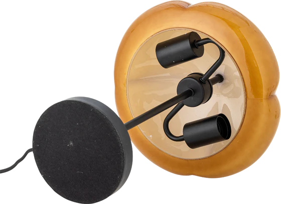 Tischleuchte Bloomingville Kinoko Gelb – Mediterranes Design