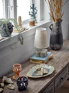 Servierplatte Steingut Blau Bloomingville Dorreen Unikat