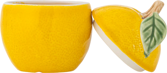 Vorratsdose Steinzeug Gelb Bloomingville Limone luftdicht