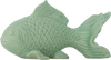 Dekorationsfigur Steingut Sukey Grün – Bloomingville Unikat Fisch