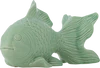 Dekorationsfigur Steingut Sukey Grün – Bloomingville Unikat Fisch