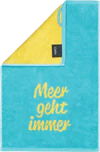 Handtuch Cawö Postcards 100-07 Meer – Weich & Saugfähig
