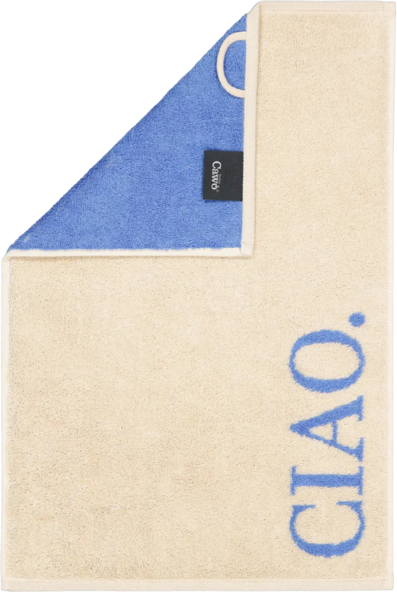Handtuch Cawö Postcards Edition-100-09 Ciao – Saugstark & Hautfreundlich