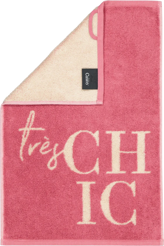 Handtuch Walkfrottier Cawö Postcards Edition 100-12 chic