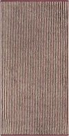 Handtuch Cawö Two-Tone 480-23 Bordeaux Baumwolle Saugstark