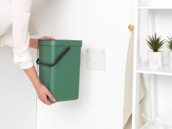 Kompakter Abfallbehälter brabantia Sort & Go 12 L Kunststoff