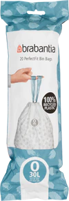 Müllbeutel Zugband brabantia PerfectFit 30L 20er reißfest