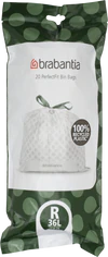 Müllbeutel brabantia 36L Typ R 20 Stk reißfest weiß