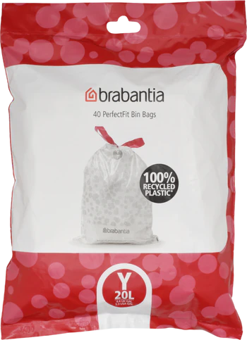 Müllbeutel mit Zugband brabantia PerfectFit 20L 40 Stk reißfest