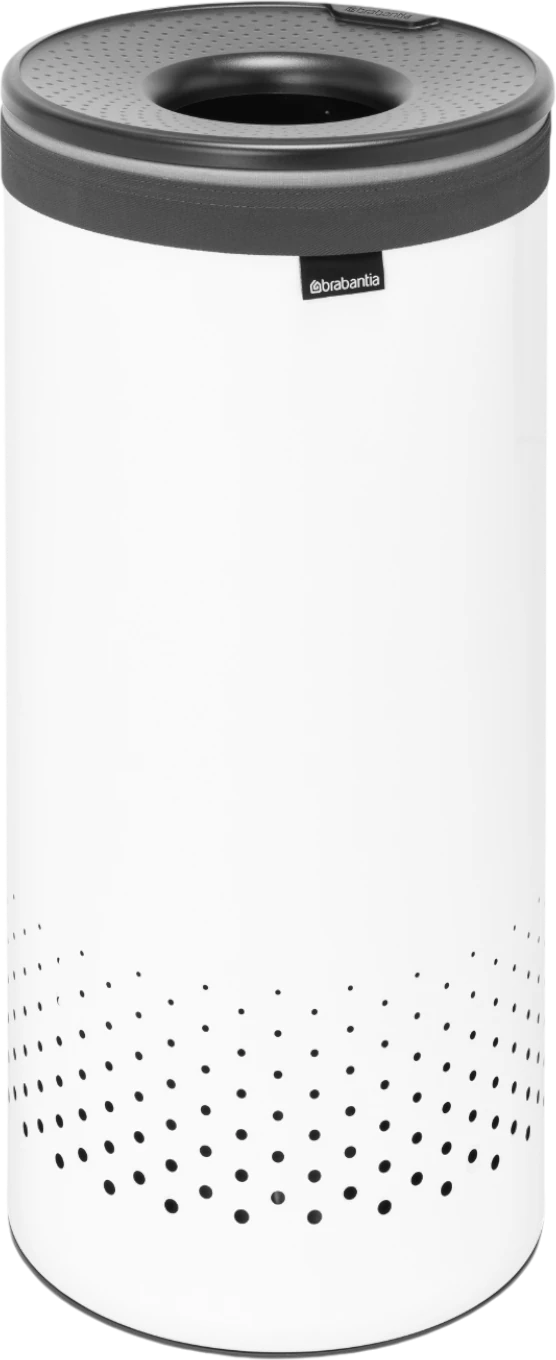 Wäschebox Kunststoffdeckel 35L Dunkelgrau brabantia – Belüftungslöcher