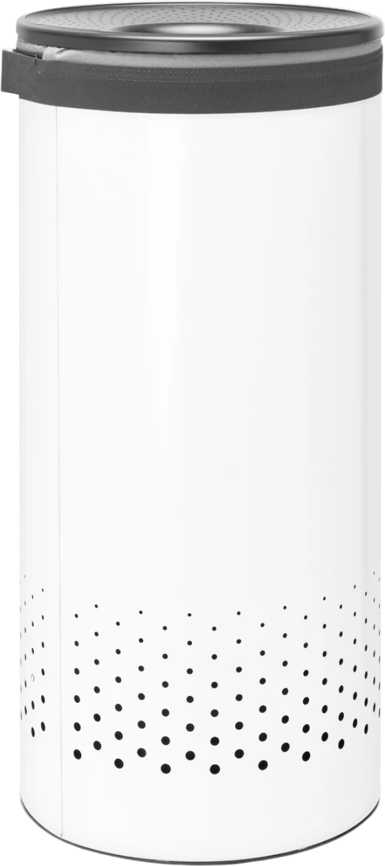 Wäschebox Kunststoffdeckel 35L Dunkelgrau brabantia – Belüftungslöcher