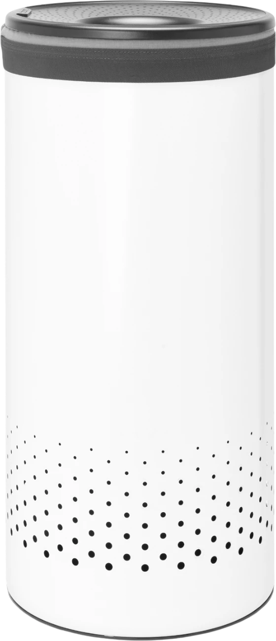 Wäschebox Kunststoffdeckel 35L Dunkelgrau brabantia – Belüftungslöcher