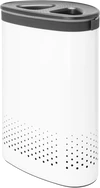 Wäschebox mit Trennsystem 55L Brabantia Selector – Stahl/Kunststoff