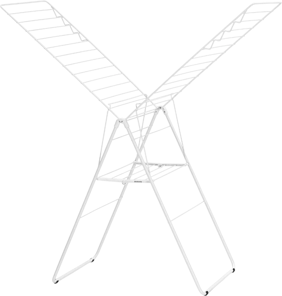Standwäschetrockner brabantia HangOn 25m Weiß – Platzsparend, Robust