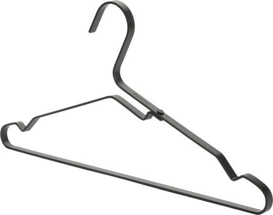 Set Kleiderbügel brabantia Schwarz – Ergonomisch & Rutschfest