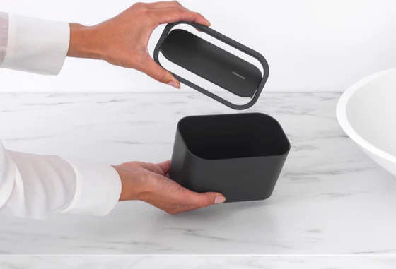 Kosmetikeimer brabantia MindSet – Stahl Soft-Touch Design