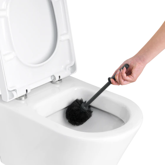WC-Garnitur mit Bürste brabantia Renew – Flexibles Silikonkopf